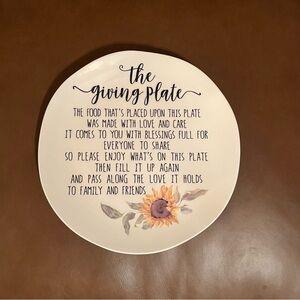 The Giving Plate by Robert Stanley